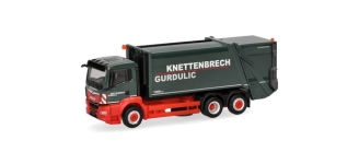 Herpa 319379 - H0 - MAN TGS Faun Pressmüllwagen Knettenbrech Gurdulic